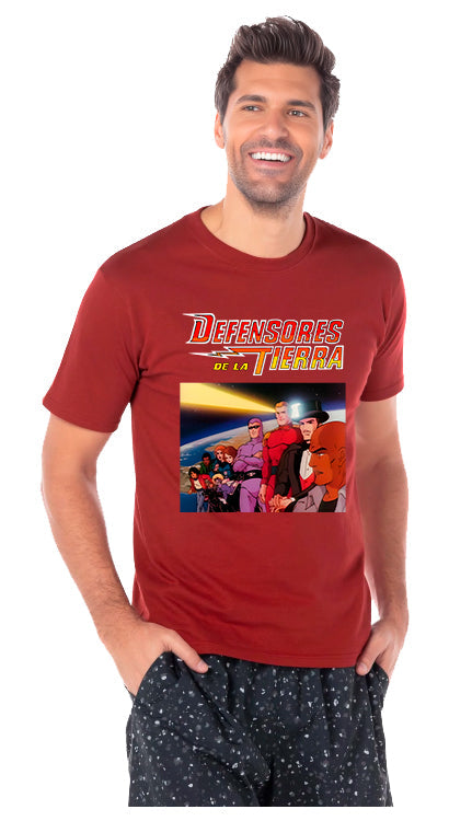 Playera Defensores De La Tierra Caricaturas Playeras Beloma