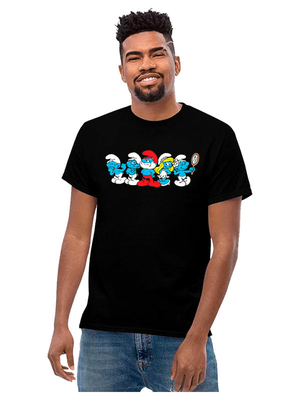 Playera Los Pitufos Caricaturas Playeras Beloma