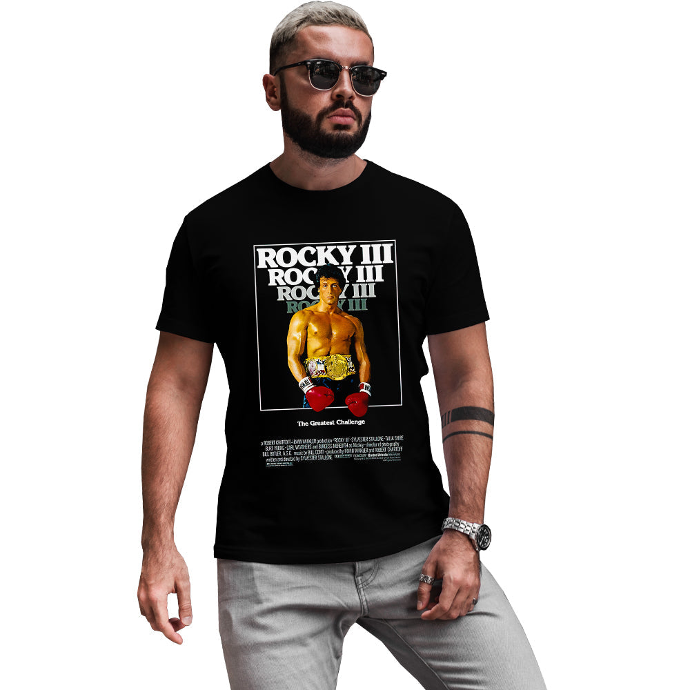 Playera Rocky III Películas Playeras Beloma
