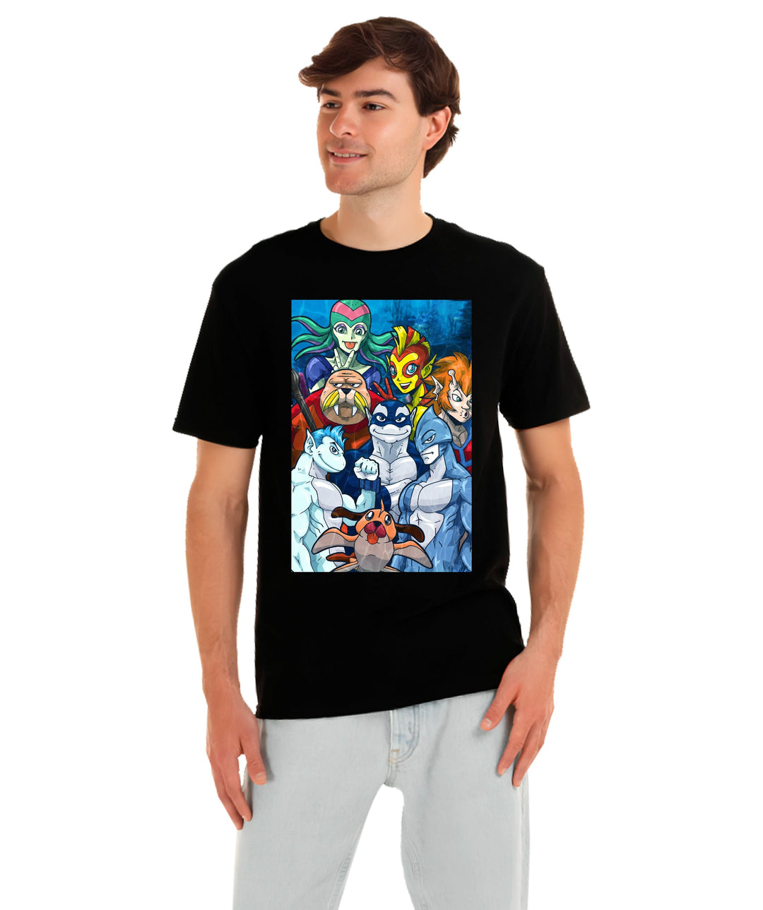 Playera Tiger Sharks Caricaturas Playeras Beloma