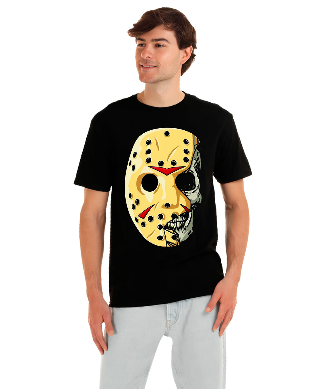 Playera Jason Viernes 13 Mask Películas Terror Playeras Beloma