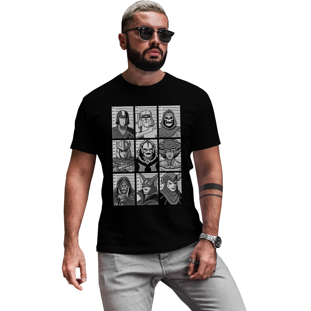 Playera Villanos Retro Caricaturas Playeras Beloma