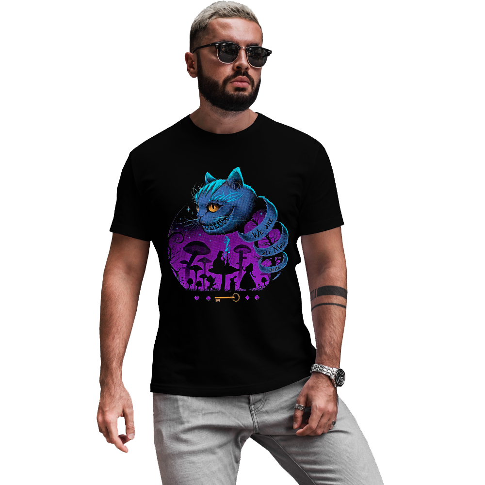 Playeras El Gato Alicia El País De Las Maravillas Películas Beloma