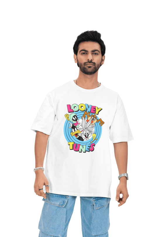 Playera Hombre Algodón Looney Toones Caricaturas Beloma