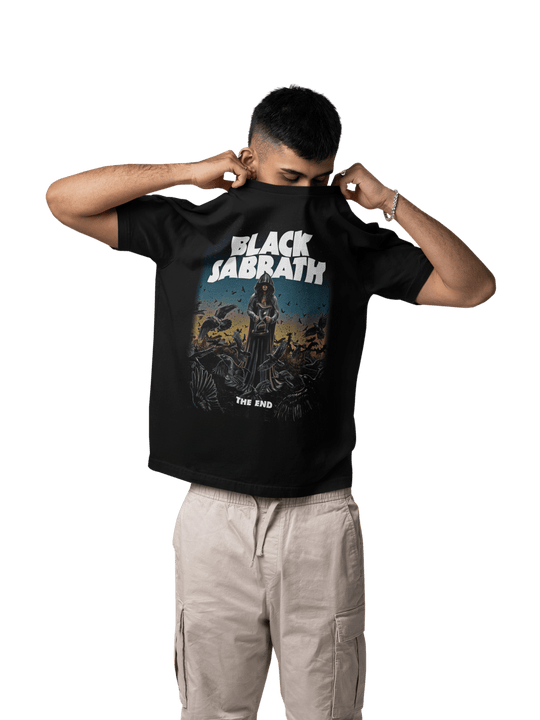 Playera Hombre Algodón Black Sabbath "The End" Música Beloma