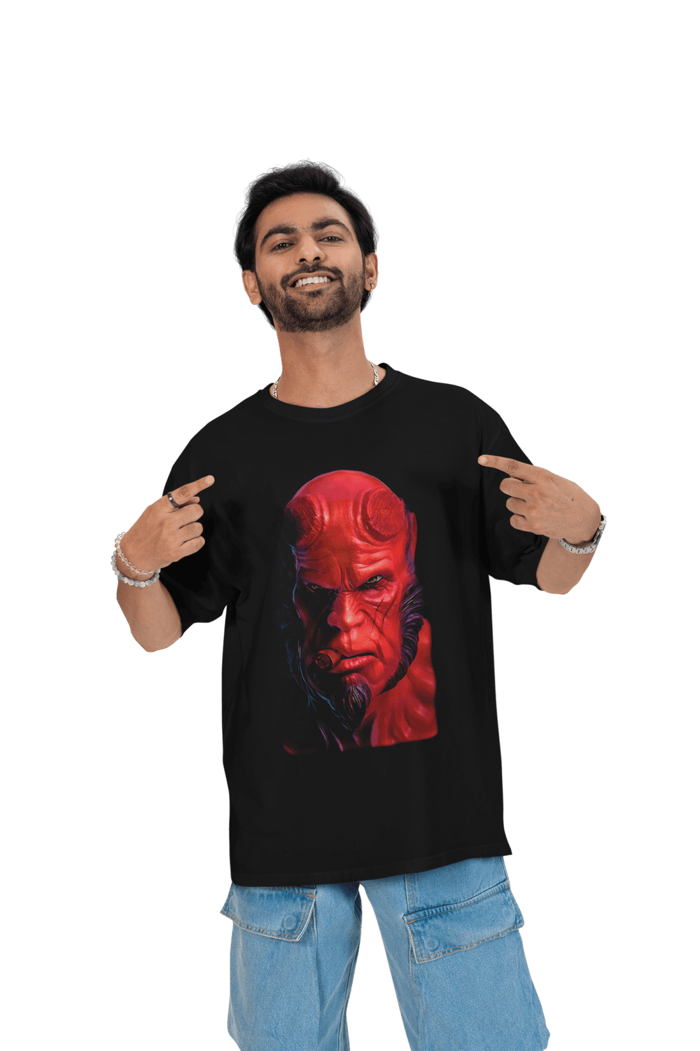 Playera Hombre Algodón HellBoy Películas Beloma
