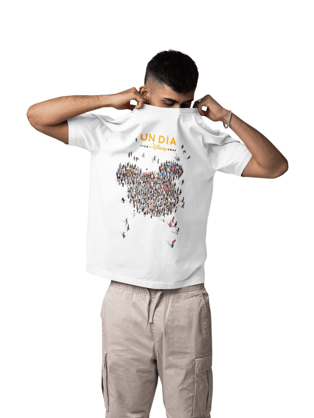 Playera Hombre Algodón Disneyland "Un Día En Disney" Beloma