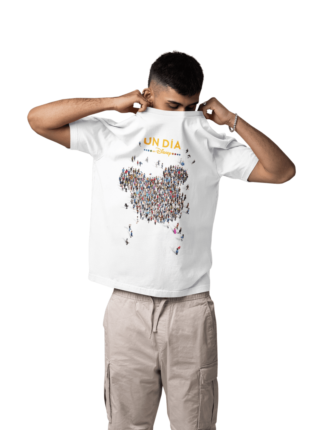 Playera Hombre Algodón Disneyland "Un Día En Disney" Beloma