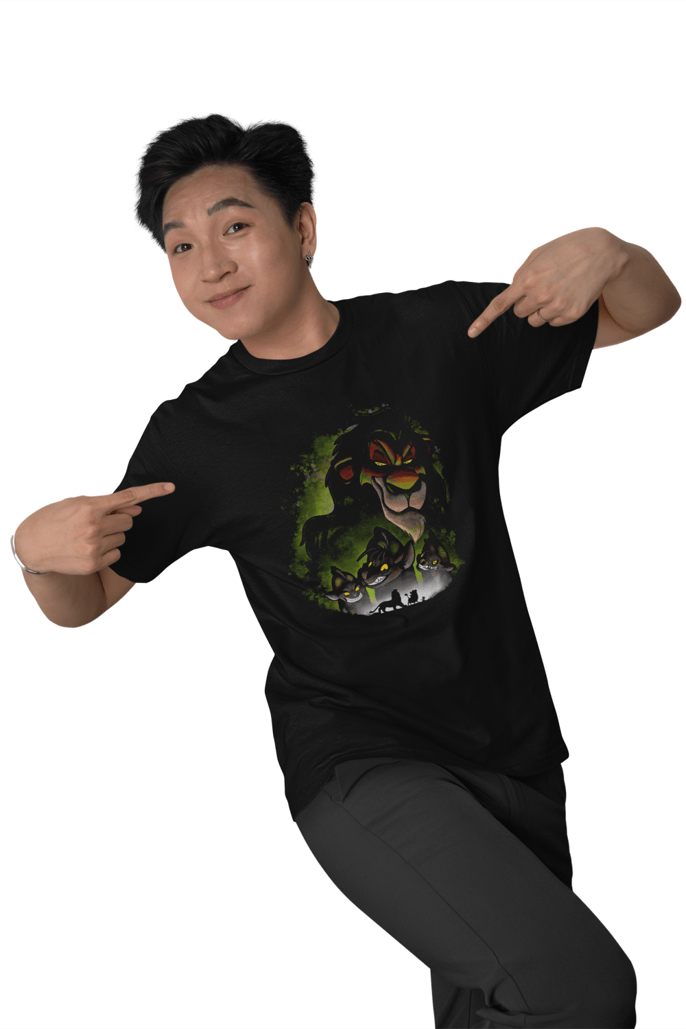 Playera Hombre Algodón Scar El Rey León Películas Beloma