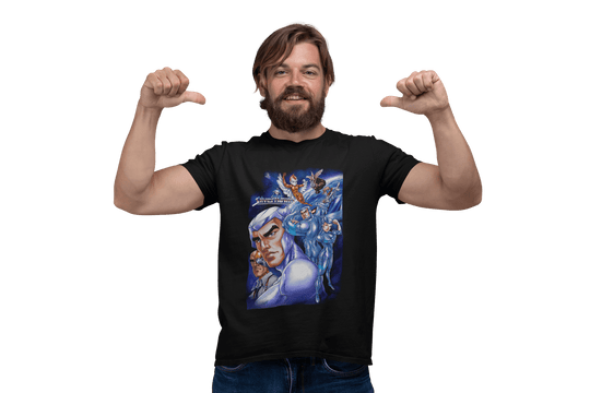 Playera Hombre Algodón Halcones Galácticos Caricaturas Beloma