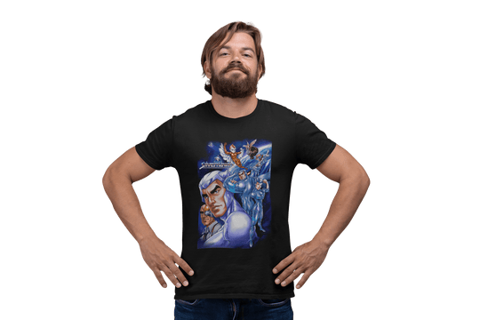 Playera Hombre Algodón Halcones Galácticos Caricaturas Beloma