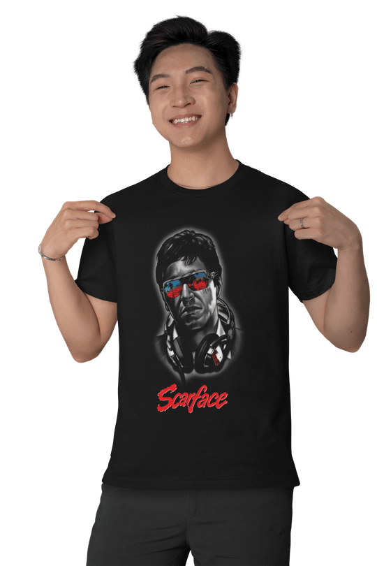 Playera Hombre Algodón Scarface Películas Beloma