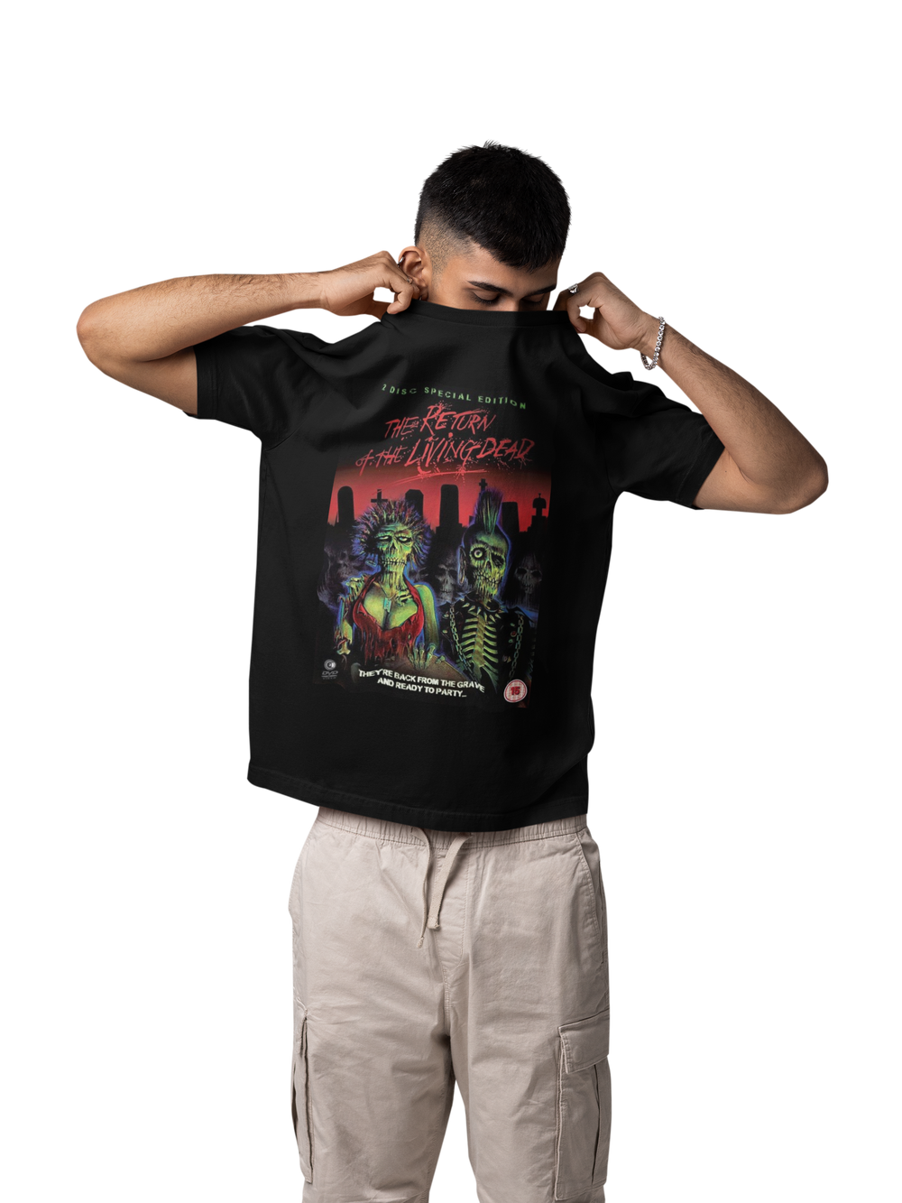 Playera Hombre Algodón Return Of The Living Dead Películas Terror Beloma