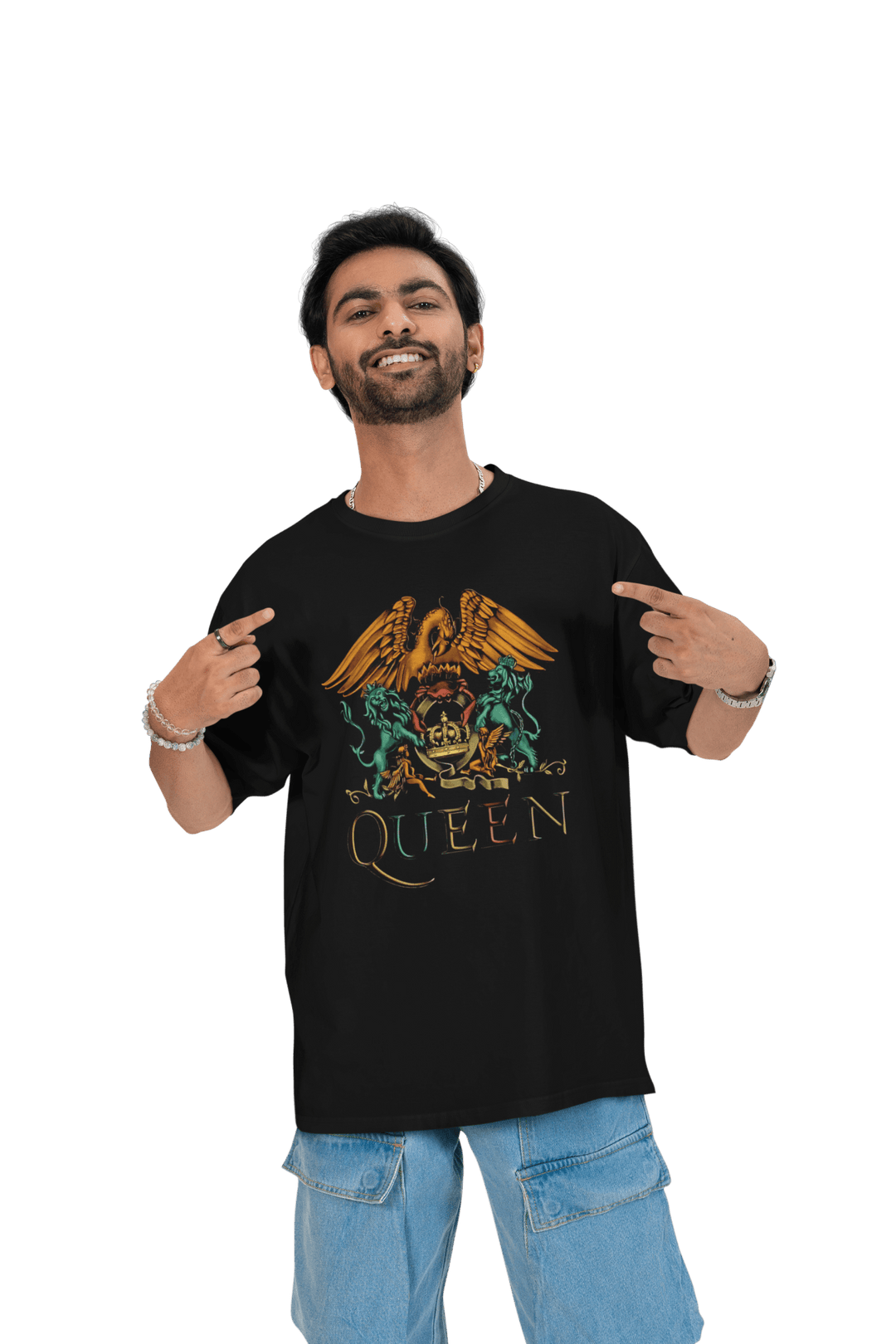 Playera Hombre Algodón Queen Rock Música Beloma