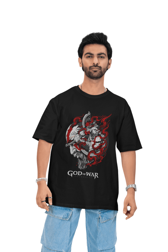 Playera Hombre Algodon God Of War Kratos Videojuegos Beloma