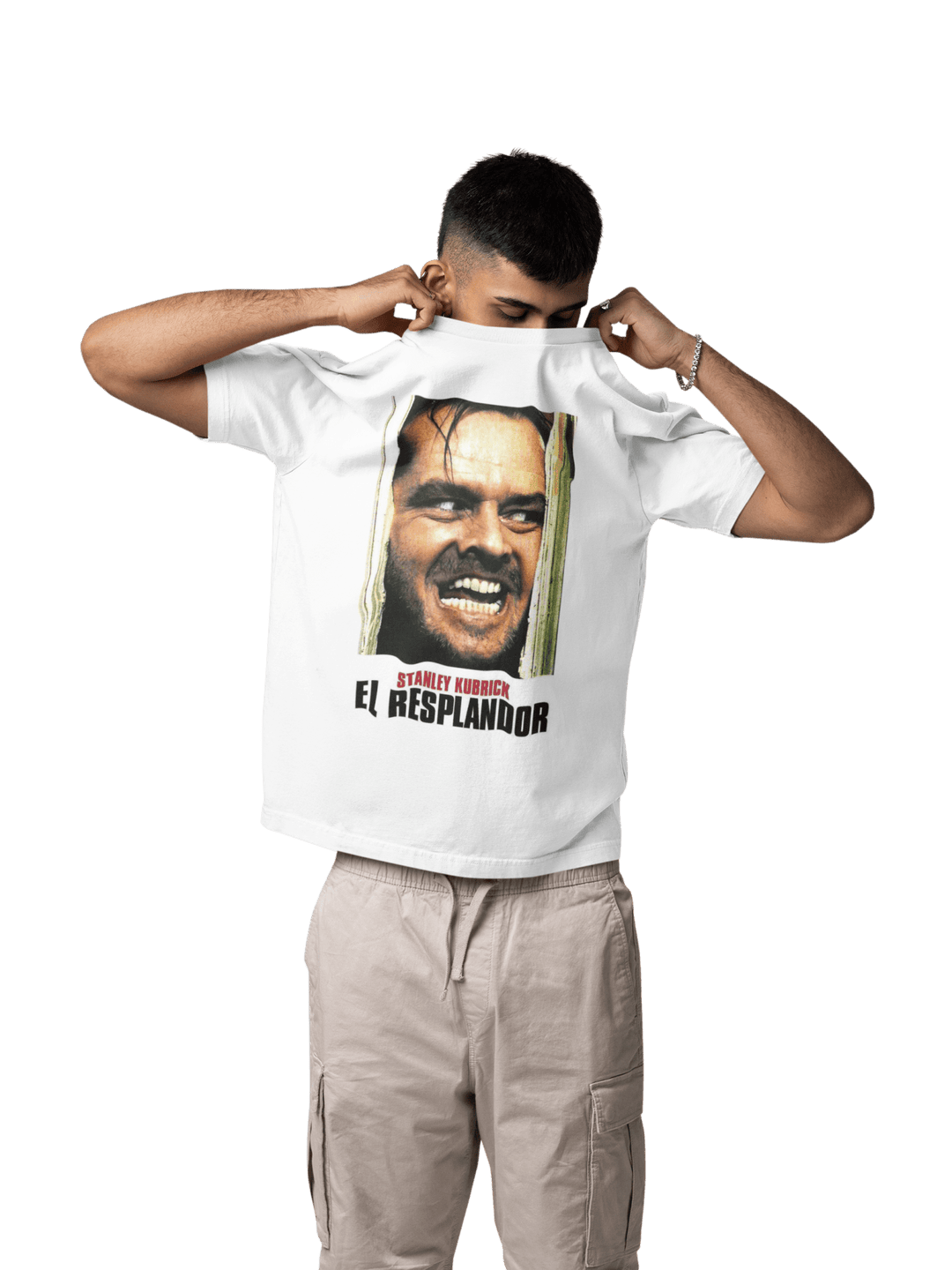 Playera Hombre Algodón El Resplandor Películas Terror Beloma