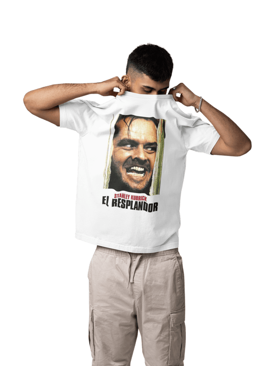 Playera Hombre Algodón El Resplandor Películas Terror Beloma
