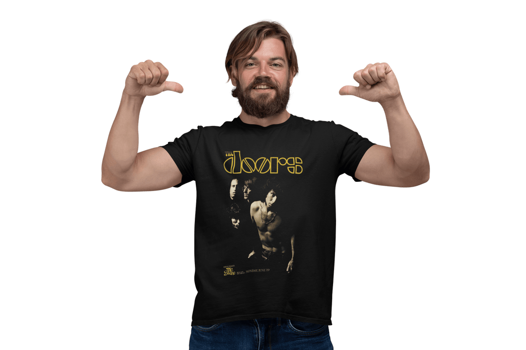 Playera Hombre Algodón The Doors Música Beloma