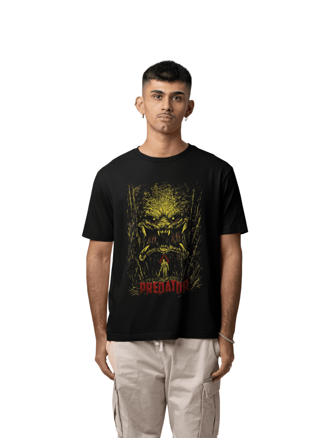Playera Hombre Algodón Predator Poster Películas Beloma