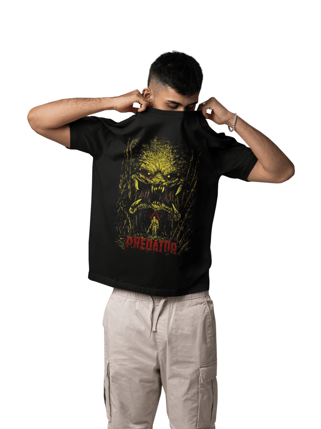 Playera Hombre Algodón Predator Poster Películas Beloma