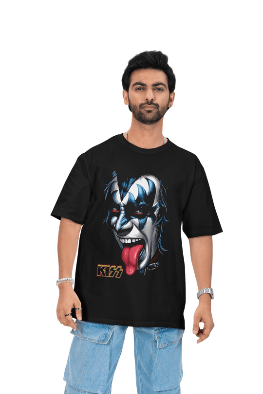 Playera Hombre Algodón Kiss Gene Simmons Música Beloma