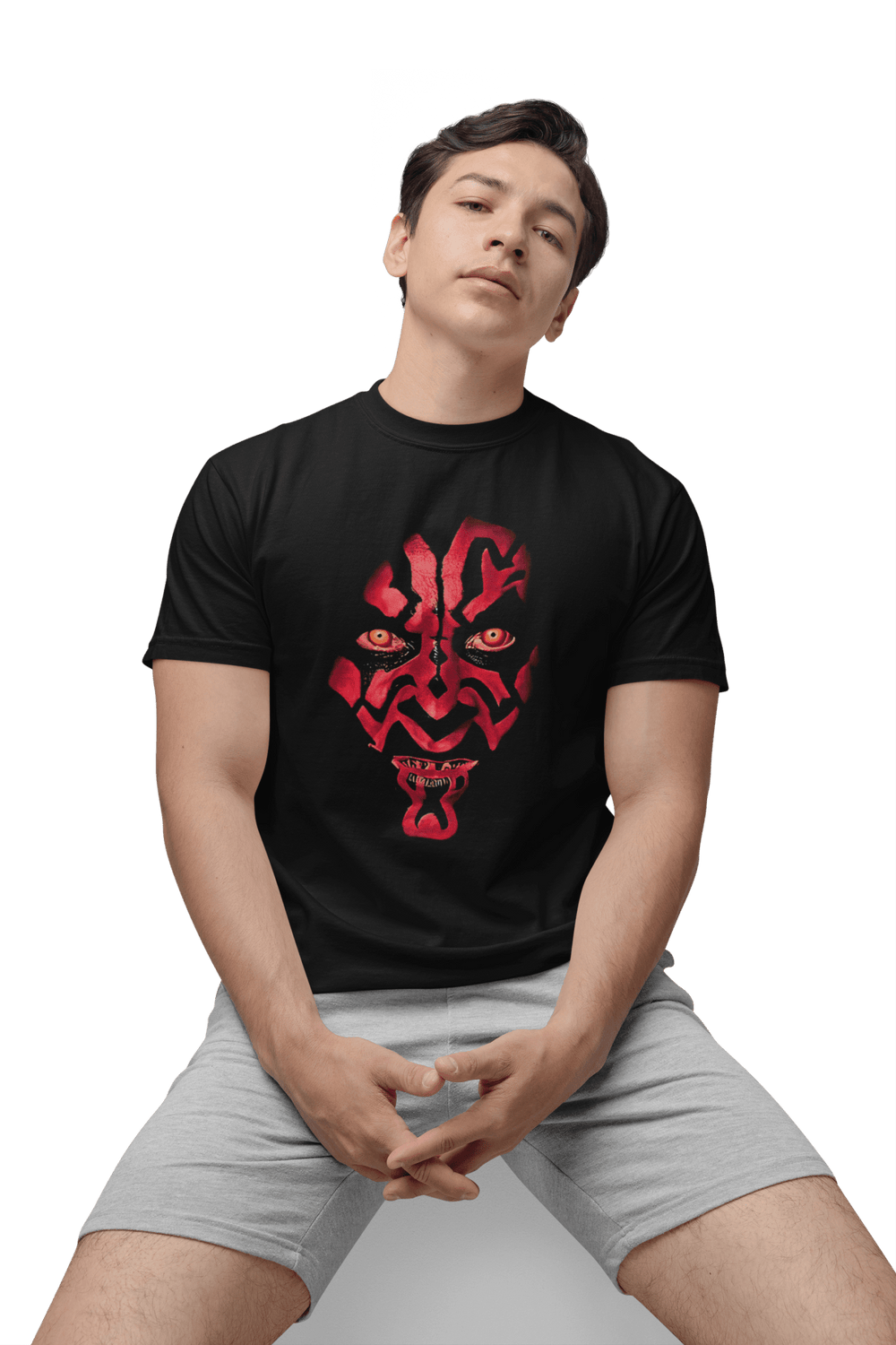 Playera Hombre Algodón Darth Moul Star Wars Películas  Beloma