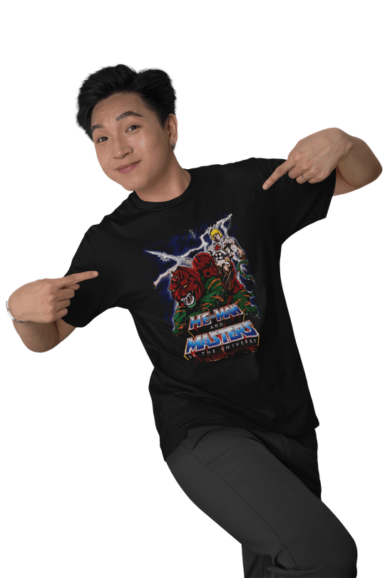 Playera Hombre Algodón Masters of The Universe Caricaturas Beloma