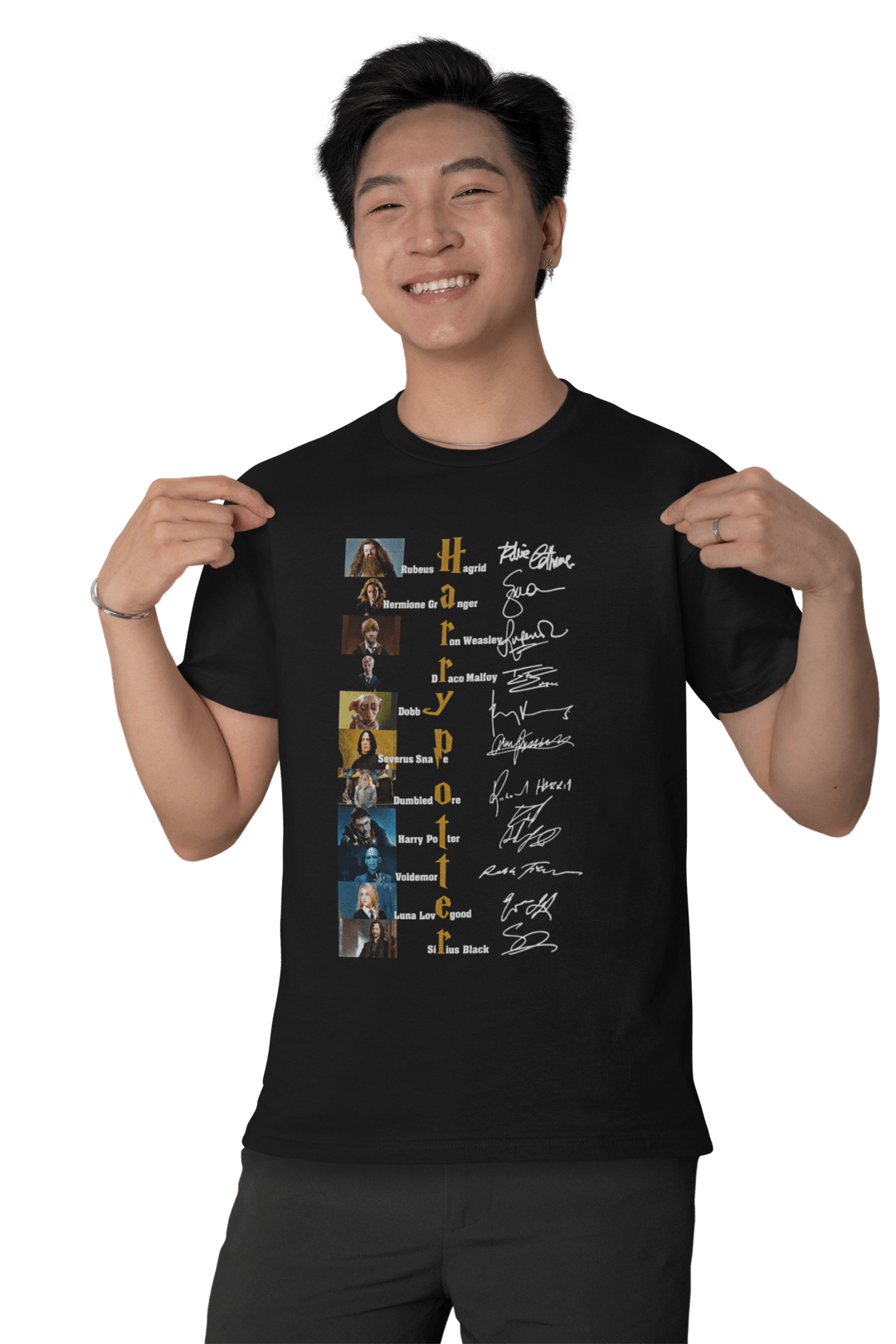Playera Hombre Algodón Harry Potter Piedra Filosofal Películas Beloma