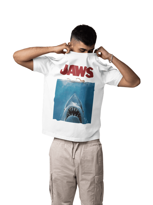 Playera Hombre Algodón Tiburón "Jaws" Poster Películas Terror Beloma
