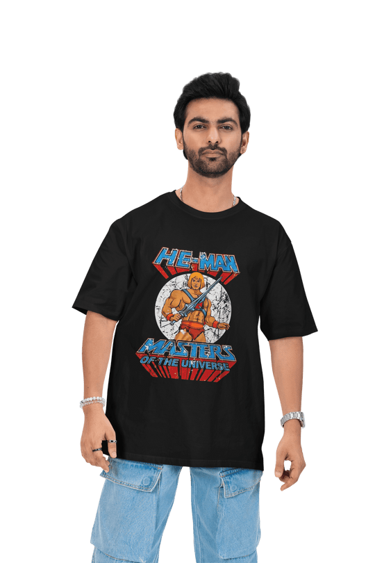 Playera Hombre Algodón He-Man Amos Del Universo Caricaturas Beloma