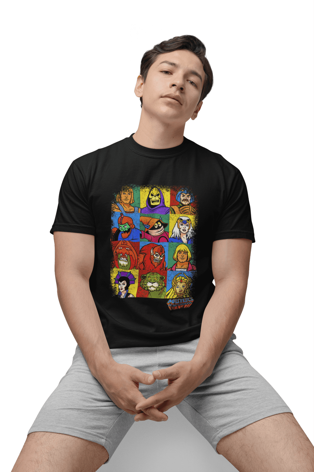 Playera Hombre Algodón Amos Del Universo Personajes Caricaturas Beloma