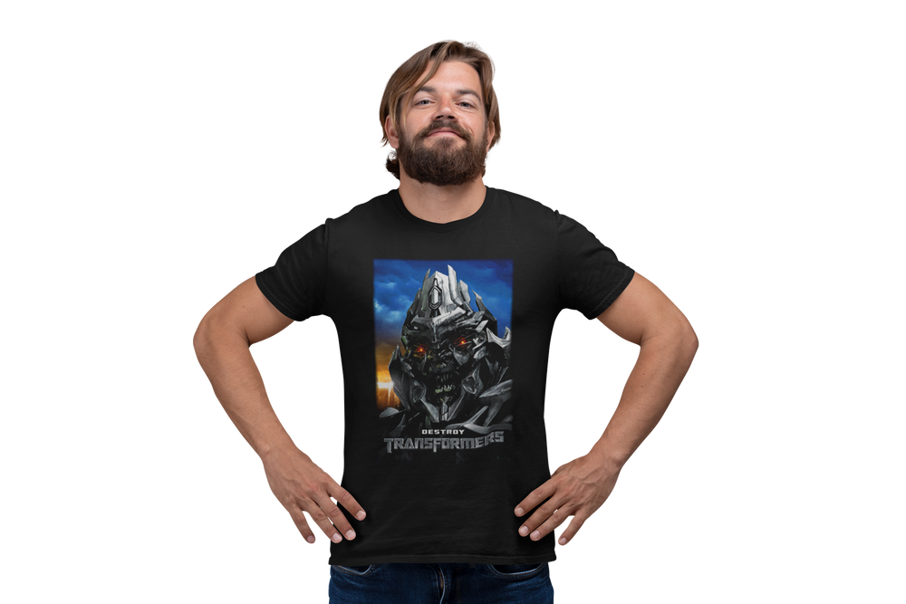Playera Hombre Algodón Transformers Ultrón Películas Beloma