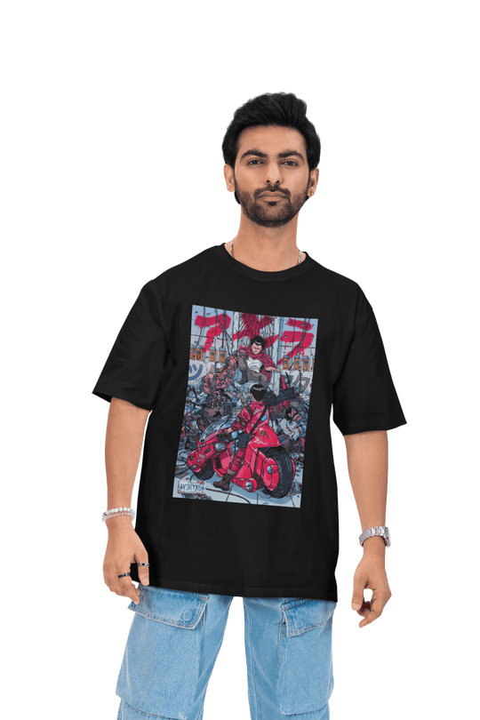 Playera Anime Hombre Algodon Akira Beloma