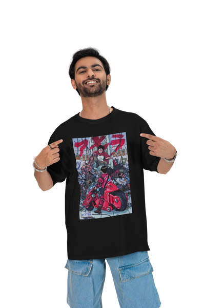 Playera Anime Hombre Algodon Akira Beloma
