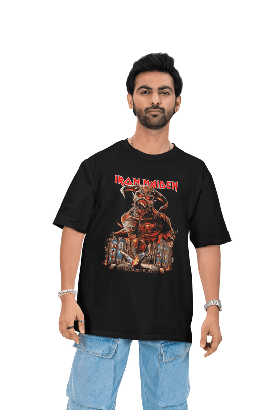 Playera Hombre Algodón Iron Maiden - Legacy Rock Música Beloma