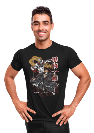 Playera Anime Hombre Algodon Bleach Ichigo Kurosaki Beloma