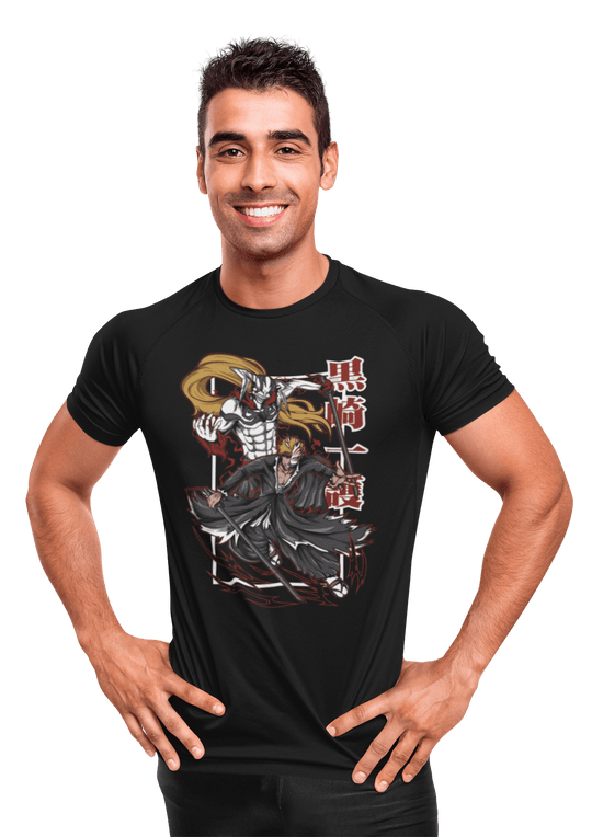 Playera Anime Hombre Algodon Bleach Ichigo Kurosaki Beloma