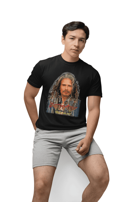 Playera Hombre Algodón Steven Tyler Música Beloma