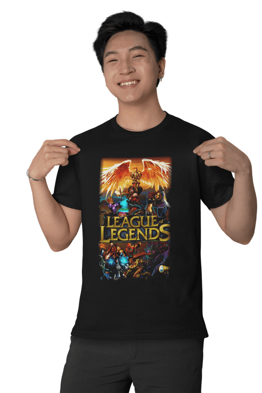 Playera Hombre Algodón League of Legends "LOL" Videojuegos Beloma