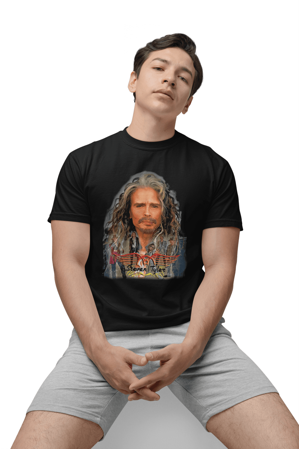 Playera Hombre Algodón Steven Tyler Música Beloma