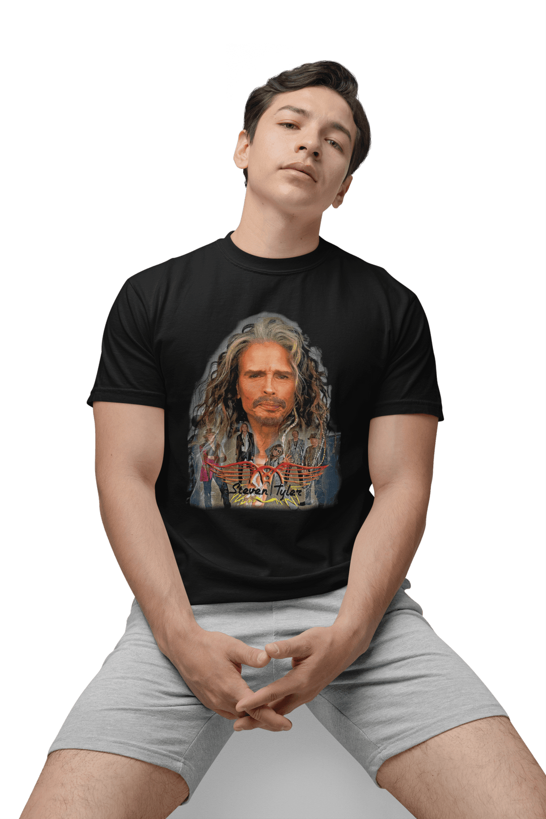 Playera Hombre Algodón Steven Tyler Música Beloma