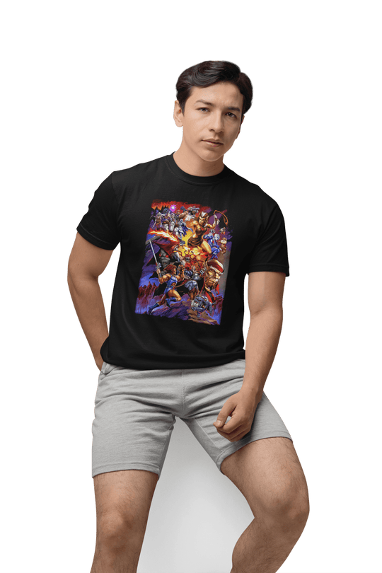 Playera Hombre Algodón Thundercats Poster Caricaturas Beloma