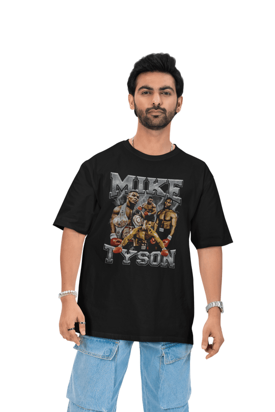 Playera Boxeo Hombre Algodón Mike Tyson Beloma