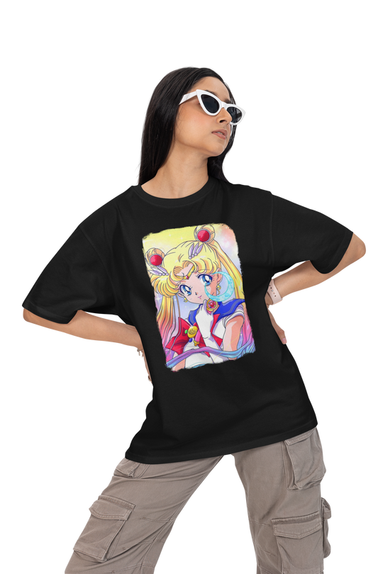 Playera Anime Mujer Sailor Moon Magia Poder Lunar Beloma