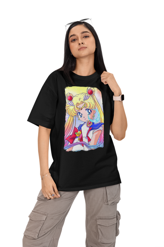 Playera Anime Mujer Sailor Moon Magia Poder Lunar Beloma