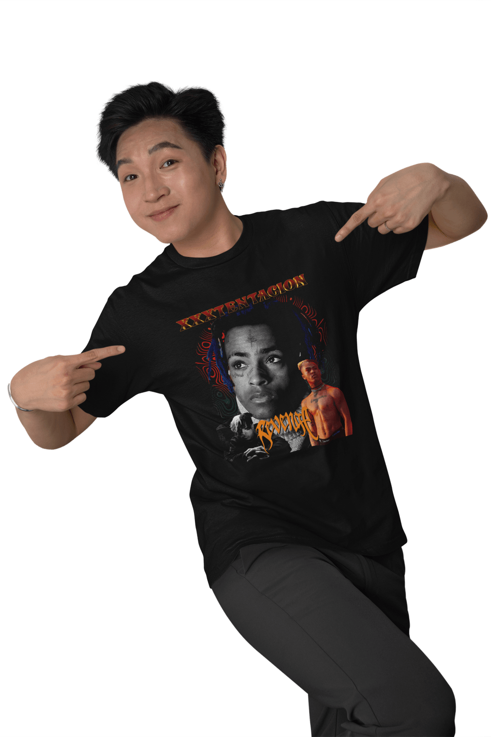 Playera Hombre Algodón XXX Tentation Revenge Rapero Música Beloma