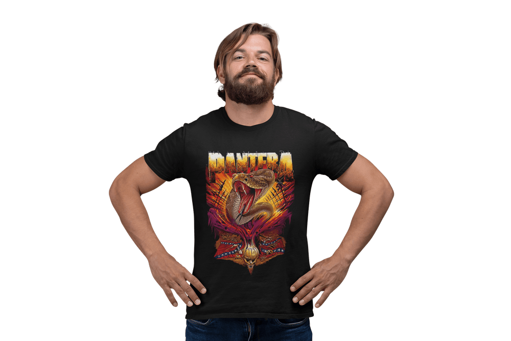 Playera Hombre Algodón Pantera Música Beloma