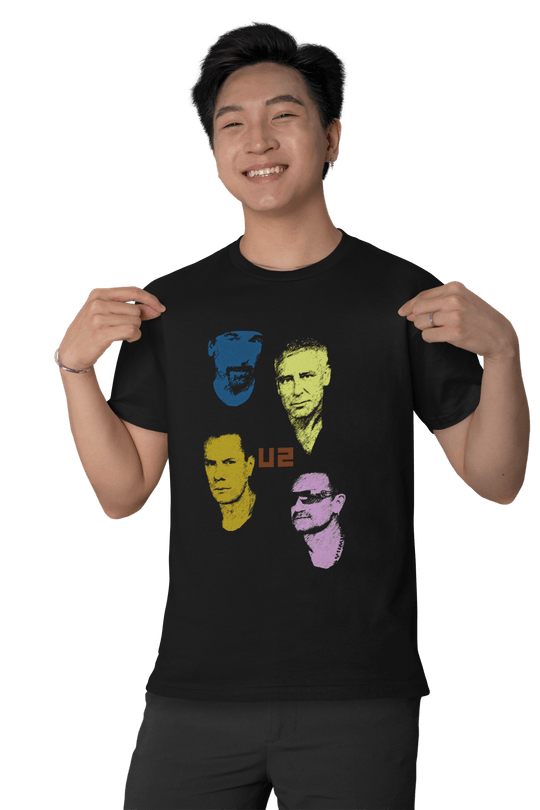 Playera Hombre Algodón U2 Música Beloma