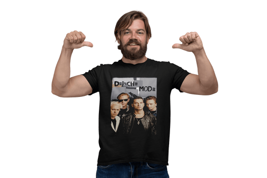 Playera Hombre Algodón Depeche Mode Música Beloma