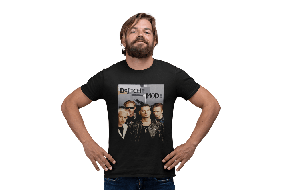 Playera Hombre Algodón Depeche Mode Música Beloma